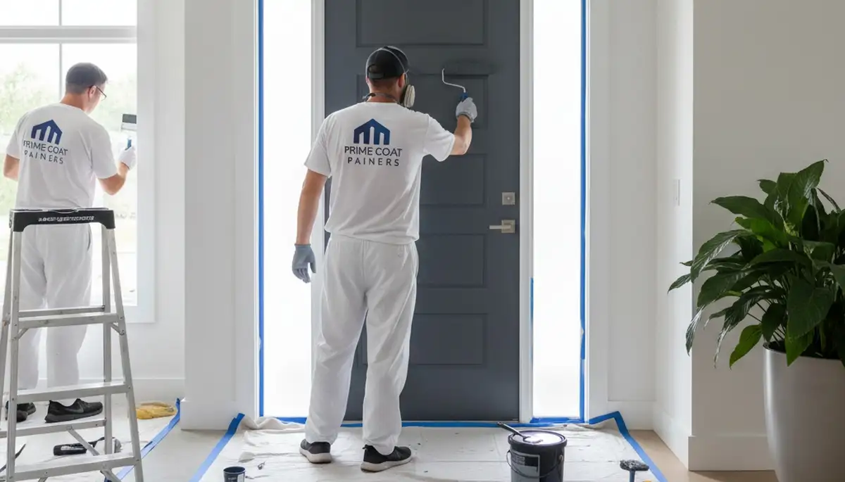 Professional door painting and refinishing by expert painters in Redmond, WA