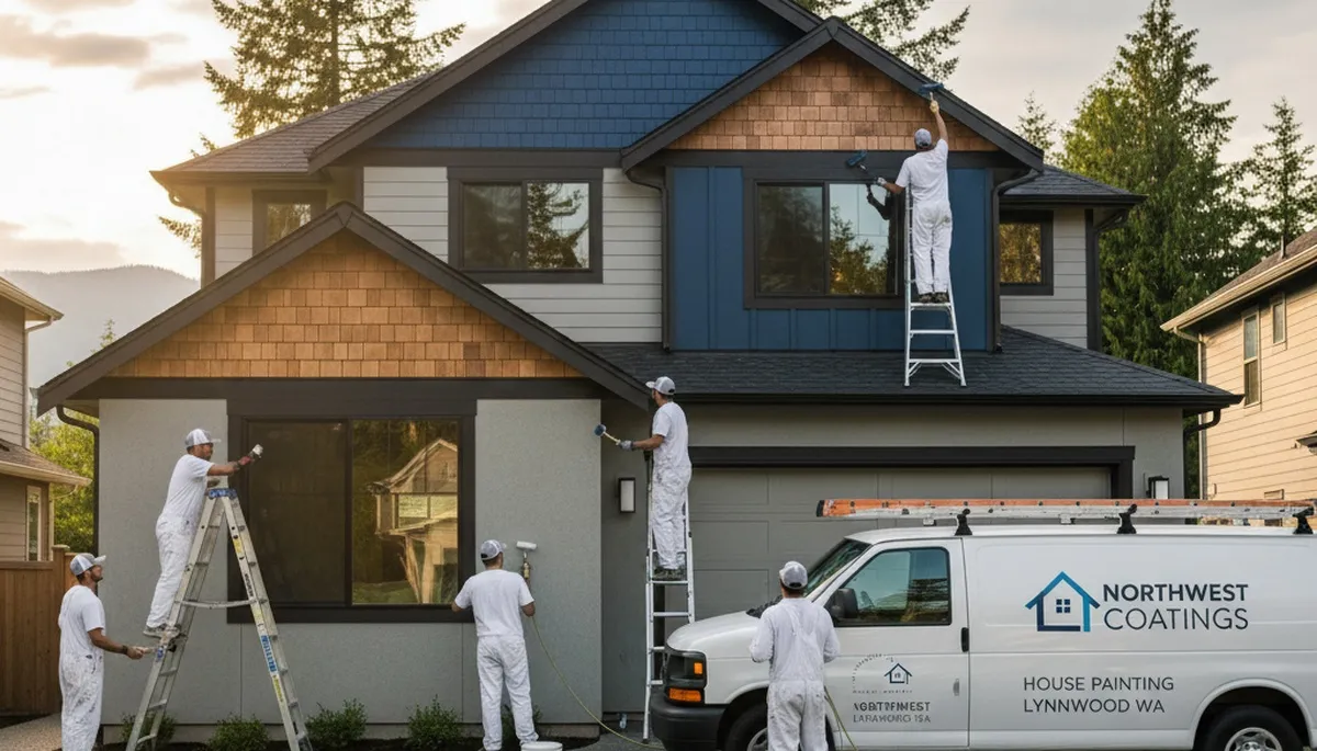 Professional house painting service in Redmond, WA for interior and exterior home projects