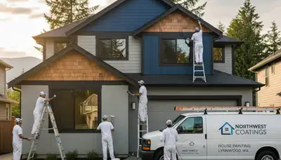 Professional house painting service in Redmond, WA for interior and exterior home projects