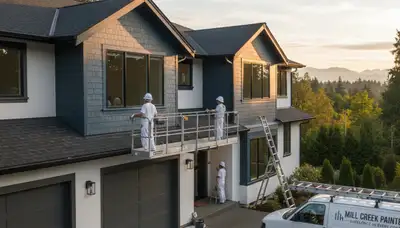 House painters in Redmond, WA providing professional interior and exterior painting services