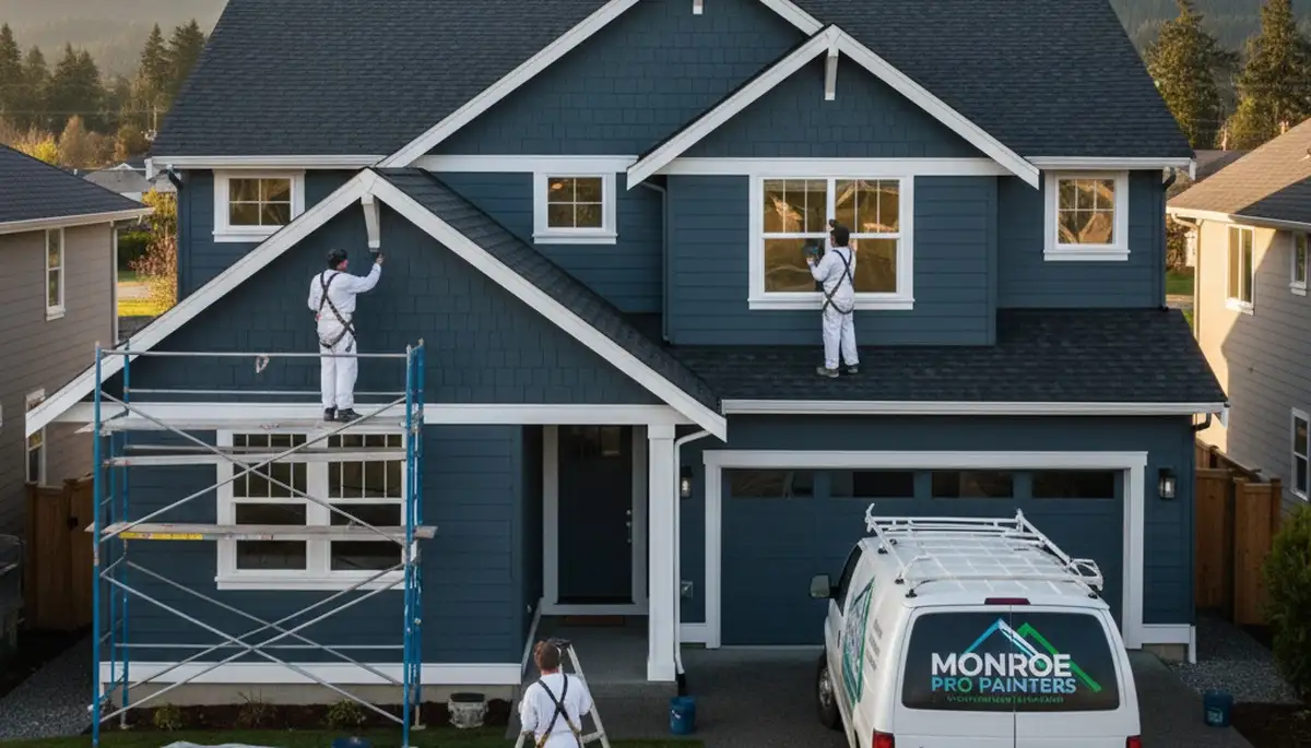 House painters in Redmond, WA providing professional interior and exterior painting services
