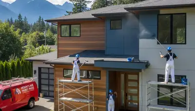 Redmond, WA house painters providing professional interior and exterior painting services