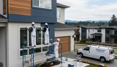 House painting service in Redmond, WA for residential interior and exterior painting projects