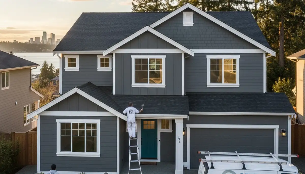 Redmond, WA house painters providing professional interior and exterior painting services