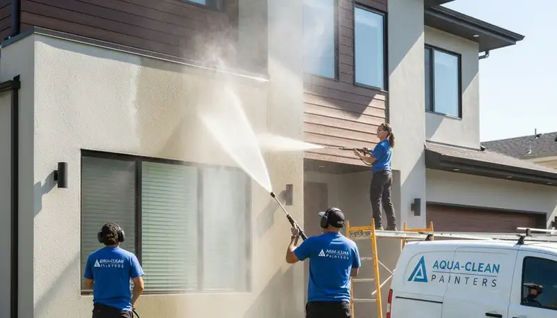 Professional pressure washing Redmond WA restoring siding, decks, and driveways for home exteriors