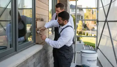 Professional wood rot repair and restoration on home exterior in Redmond, WA